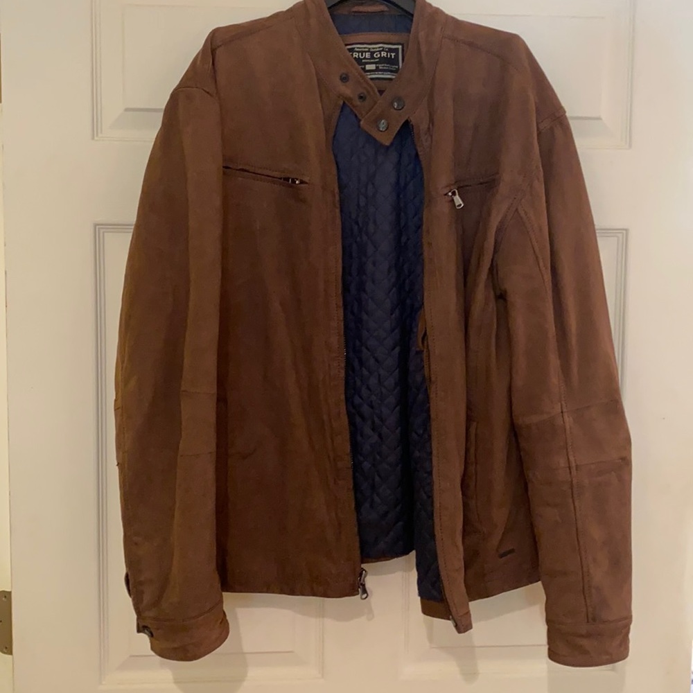 True Grit Leather Jacket - Large